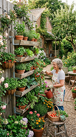 Hydroponic vegetable garden